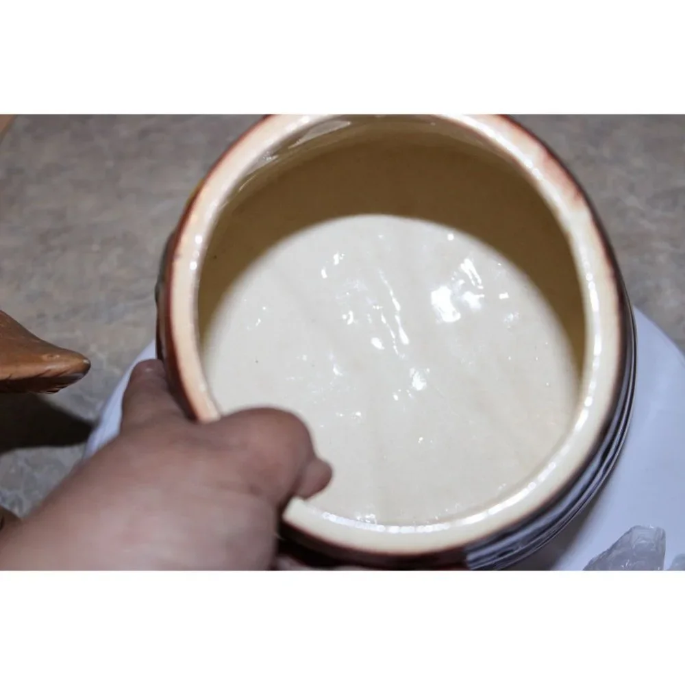 Cookie Jar - American Bisque - Butter Churn
